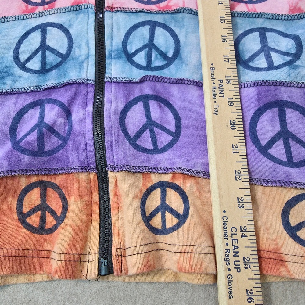 The Collection Royal Patchwork Rainbow Peace Sign… - image 8